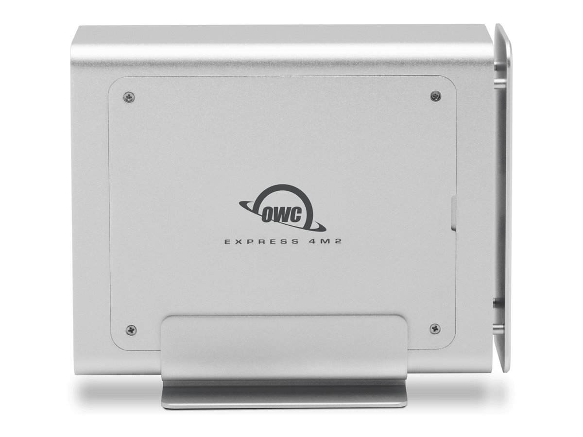 OWC Express 4M2 USB4 40Gb/s -Speichergehäuse mit vier Steckplätzen für NVMe M.2, Ansicht 3