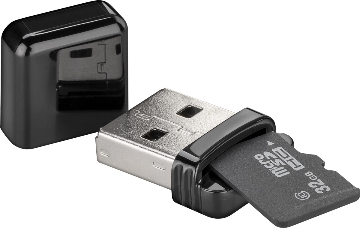 Goobay - Kartenleser (microSD, microSDHC) - USB, Ansicht 2