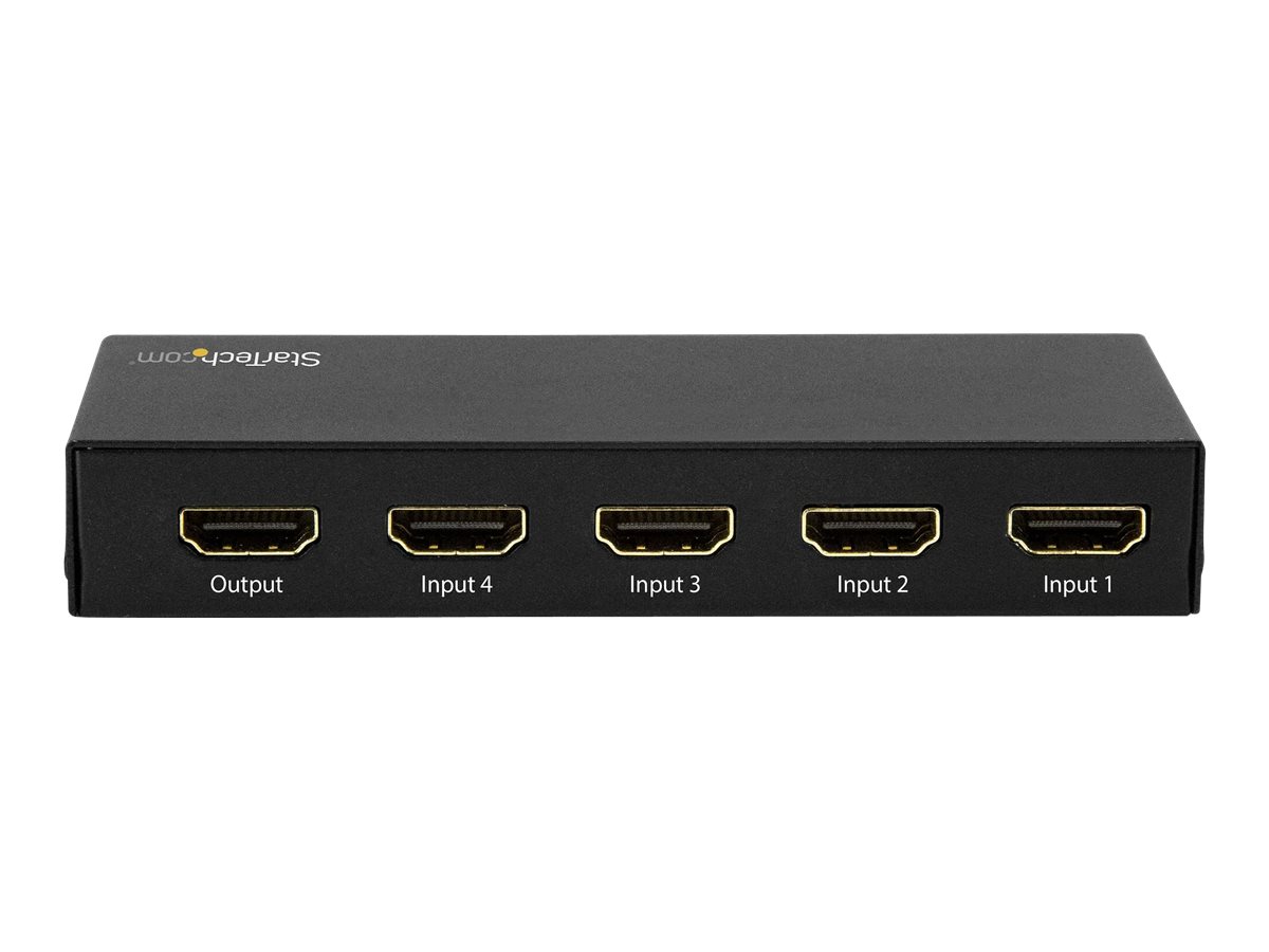 StarTech.com 4 Port HDMI Automatic Switch - 4K
