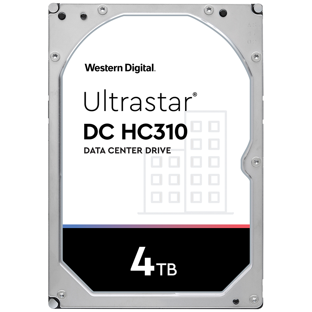 WD Ultrastar DC HC310, 4 TB, 7200 RPM, 256 MB, 3.5&quot;, SAS