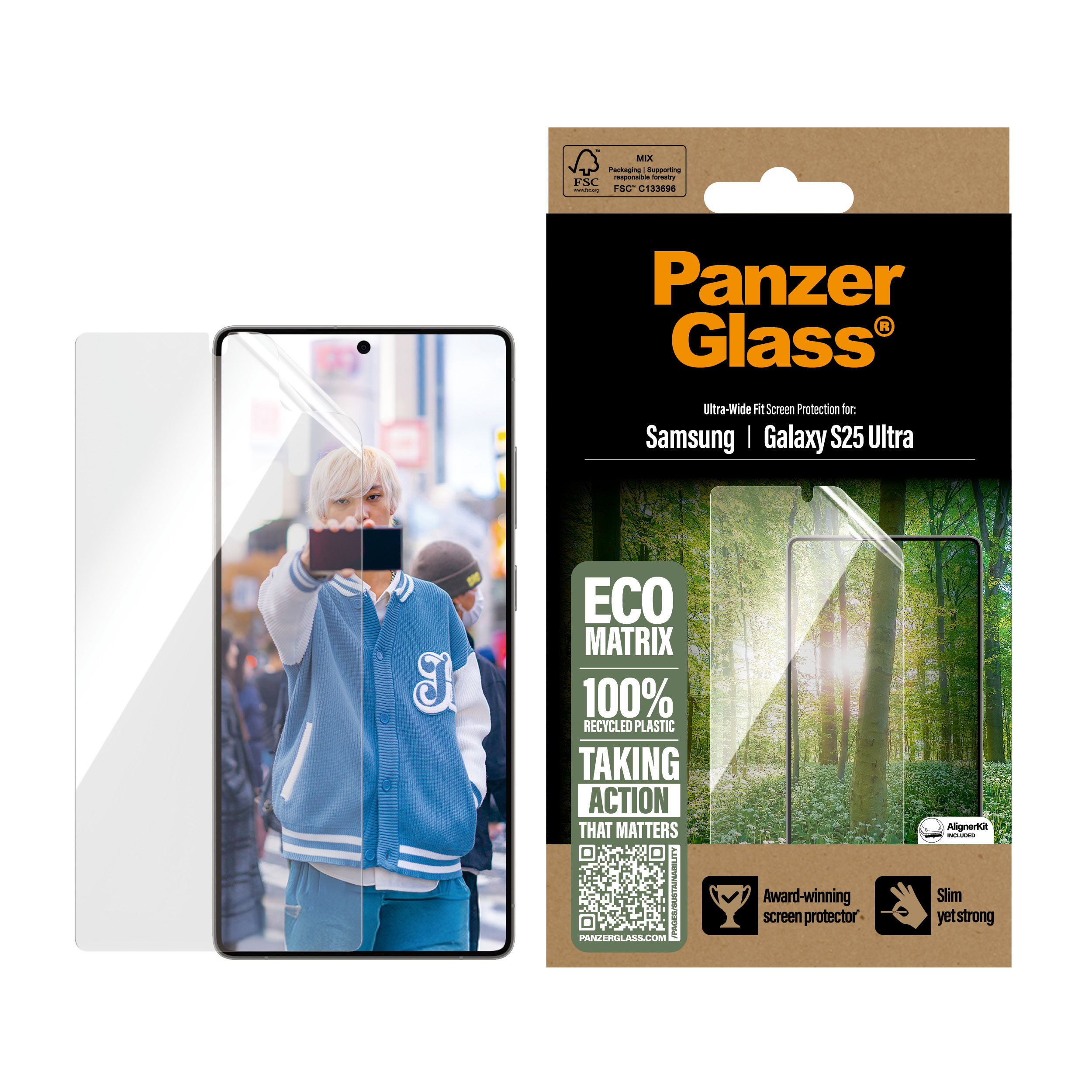 PanzerGlass ECO Matrix - Bildschirmschutz für Handy, Ansicht 4