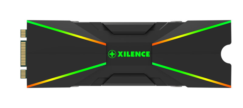 Xilence Solid State Drive Kühlkörper, Ansicht 3