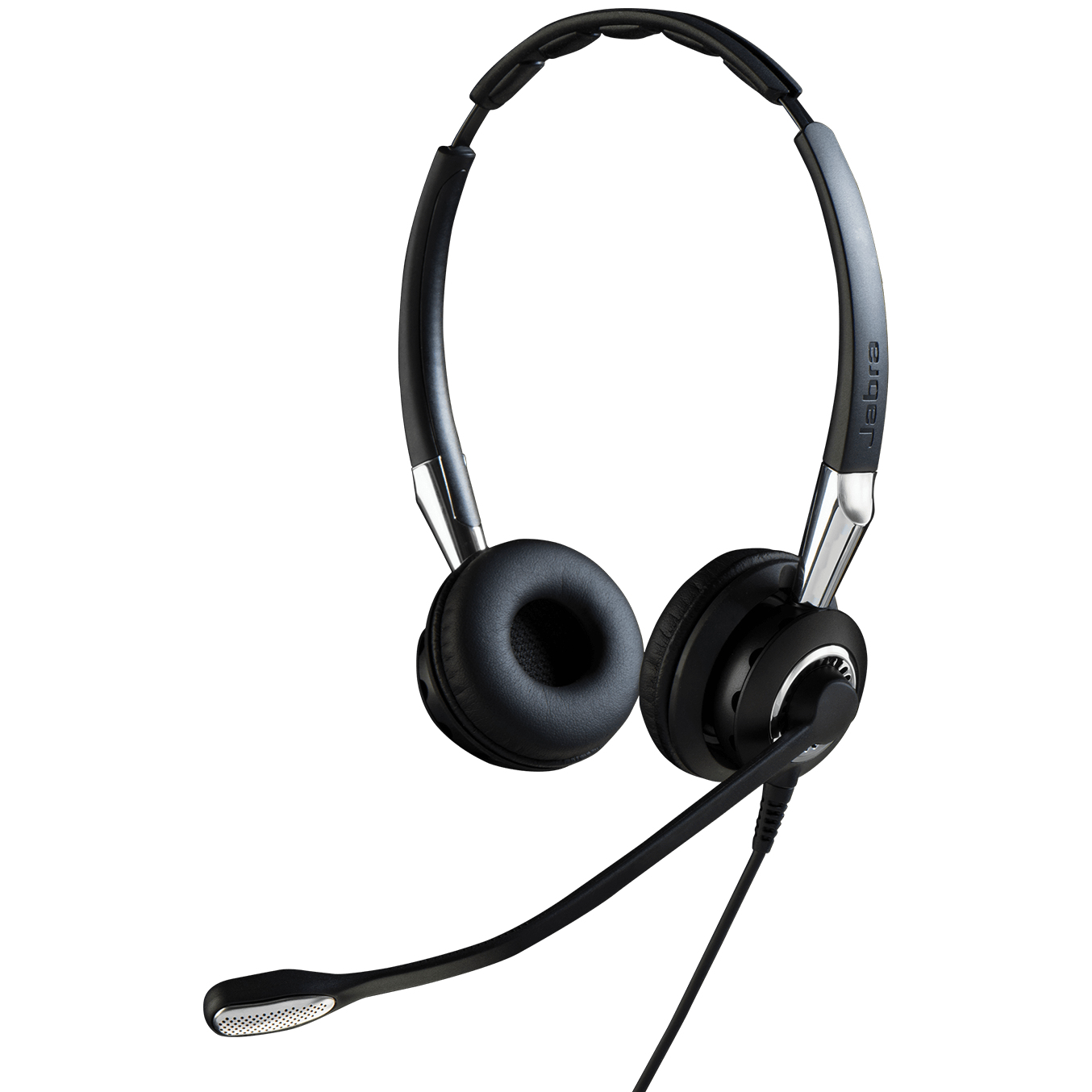 Jabra 2409-820-204, Kabelgebunden, Büro/Callcenter, 77 g, Kopfhörer, Schwarz, Silber