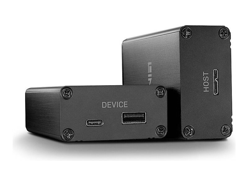 Lindy USB-Erweiterung - über Glasfaser - 2 Anschlüsse