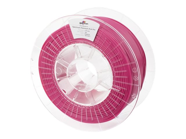 Spectrum Filaments 3D Filament PLA Pro 1.75mm Magenta Pink Rosa 1kg, Ansicht 2
