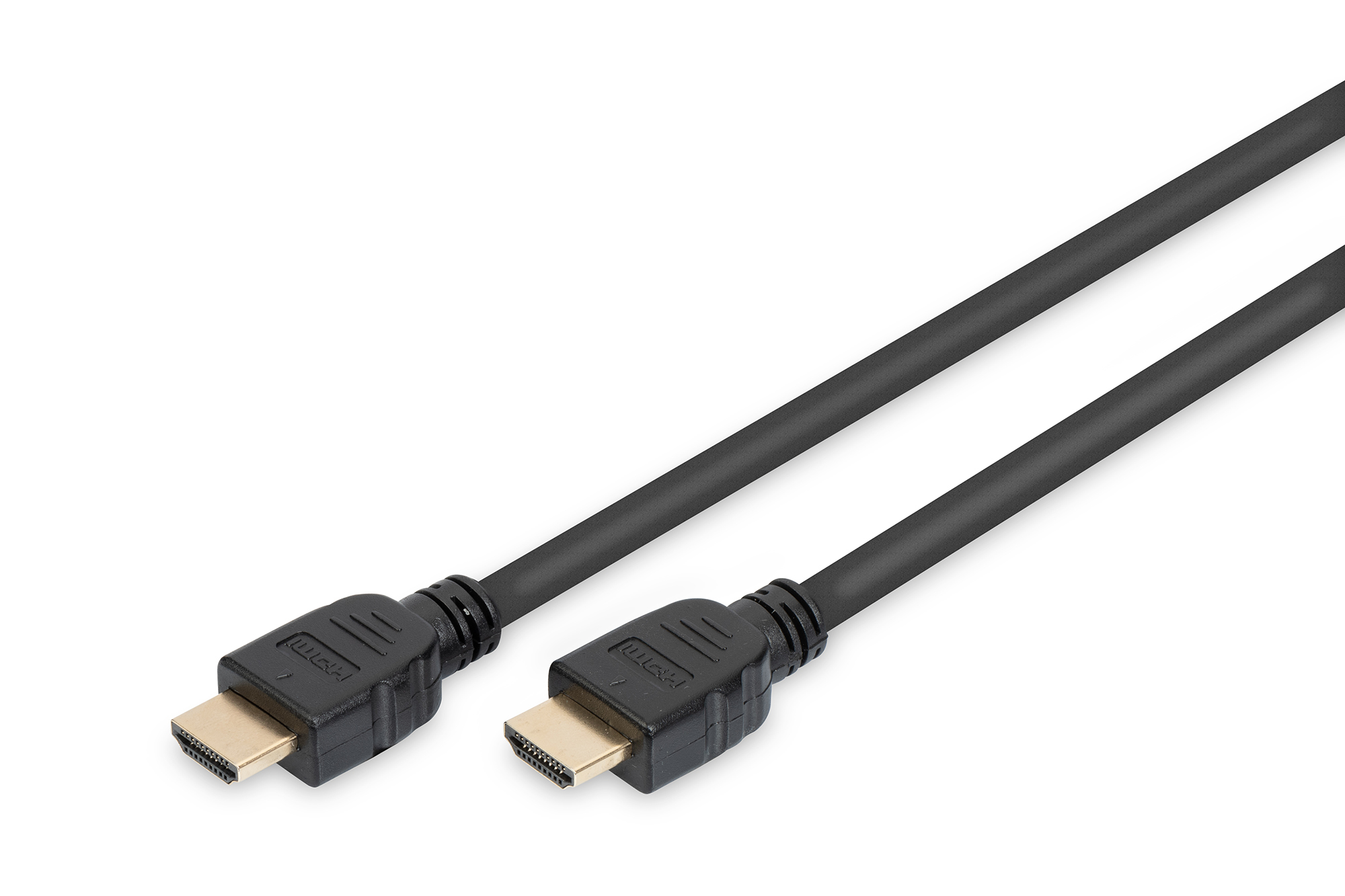 DIGITUS HDMI Ultra High Speed Anschlusskabel, 5 m, HDMI Typ A (Standard), HDMI Typ A (Standard), 7680 x 4320 Pixel, 3D, Schwarz