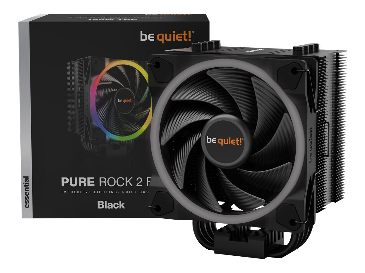 Be Quiet! Pure Rock 2 FX - Prozessor-Luftkühler - (für: LGA1155, LGA2011, LGA1150, LGA1151, LGA2011-3 (Square ILM)