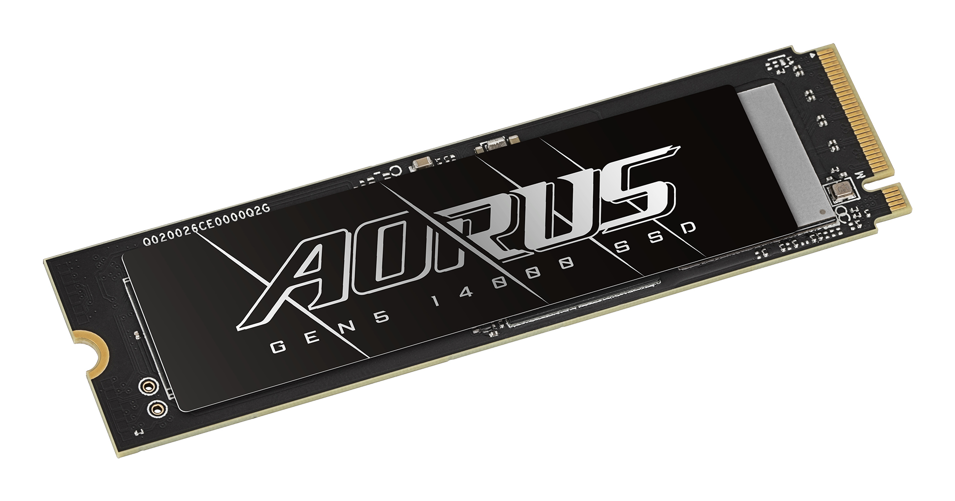 Gigabyte SSD GBT AORUS Gen5 14.000 M.2 4TB PCIe Gen5x4 2280, Ansicht 4