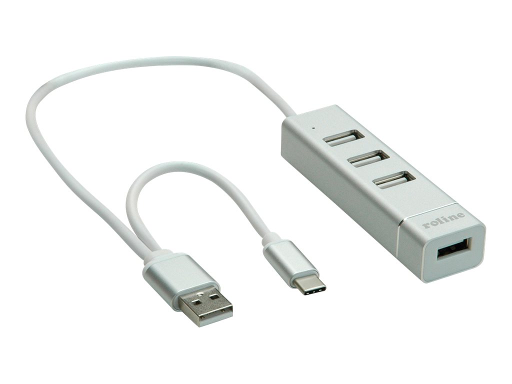 ROLINE USB 2.0 Notebook Hub - Hub - 4 x USB 2.0, Ansicht 4