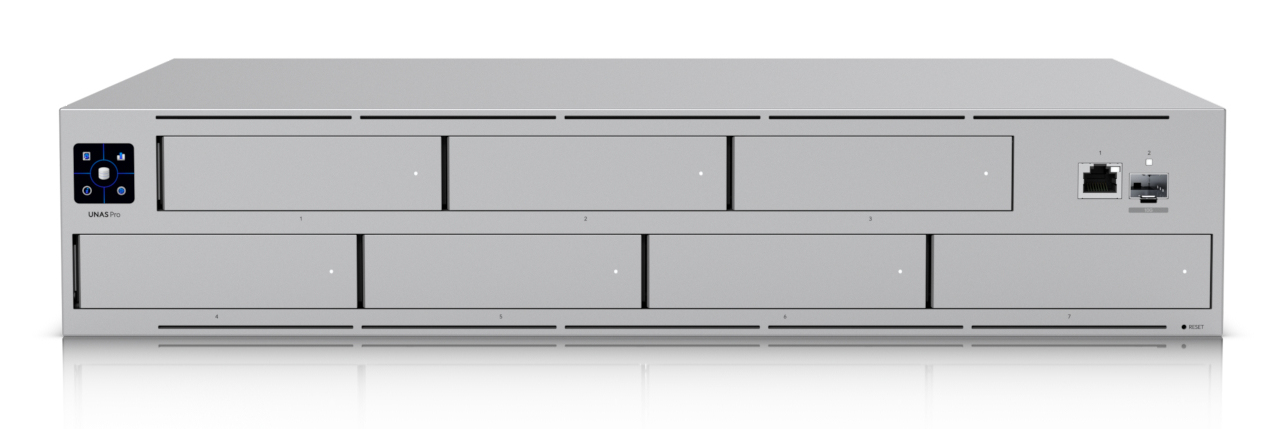 Ubiquiti UniFi UNAS Pro - NAS-Server - Rack - einbaufähig, Ansicht 4