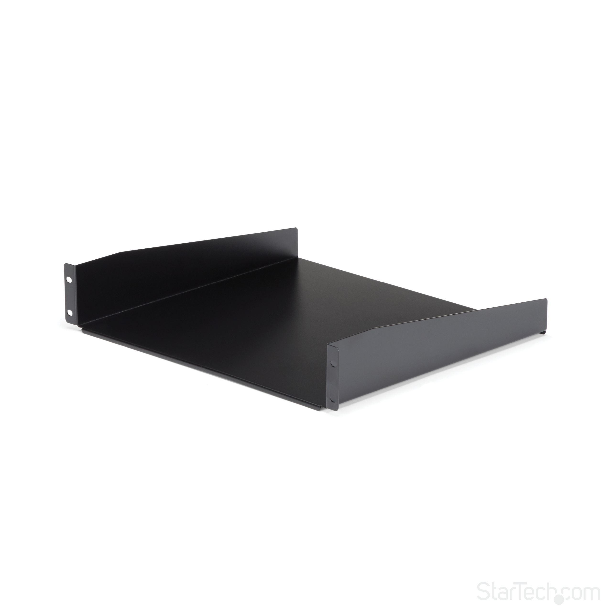 StarTech.com 2HE 19 Fachboden für Serverschrank bis 20 Kg belastbar aus Stahlblech, Ansicht 4