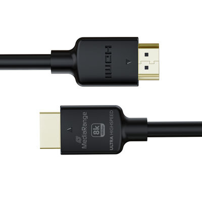 MEDIARANGE HDMI Ultra High Speed Ethernet Kabel 48Gibt/s - Kabel - Digital/Display/Video, Ansicht 2