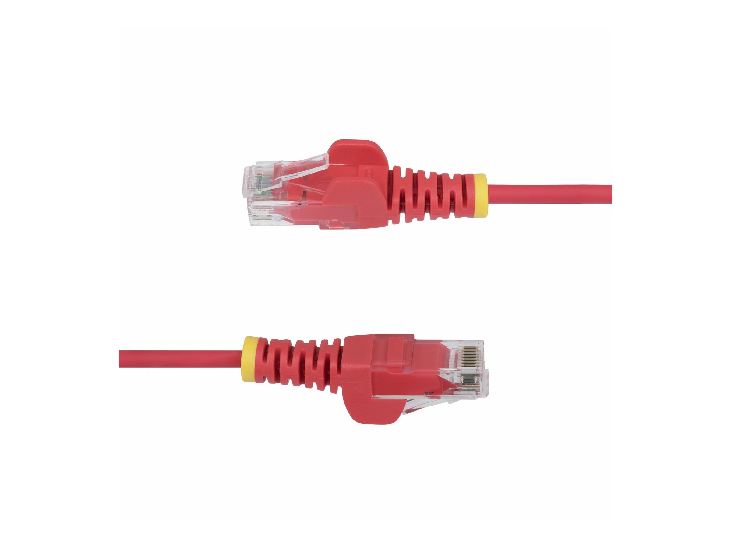 StarTech.com 2m Red Slim CAT6 Ethernet Cable, Snagless, 28AWG, LSZH - Patch-Kabel - RJ-45 (M), Ansicht 3