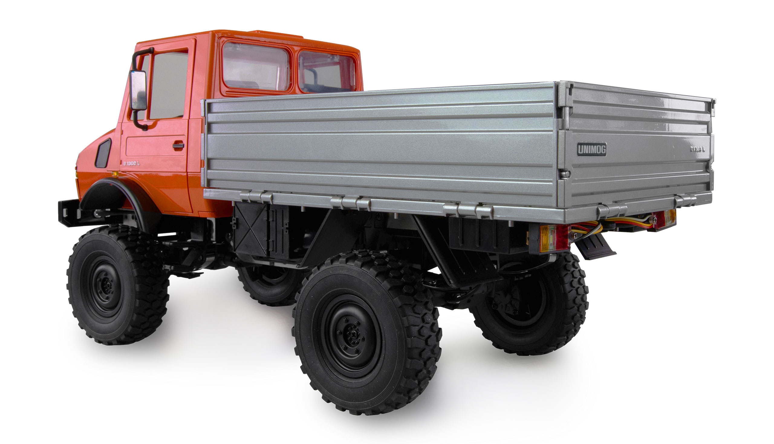 Amewi Mercedes-Benz Unimog Advanced 4WD Orange RTR 1 12, Ansicht 4