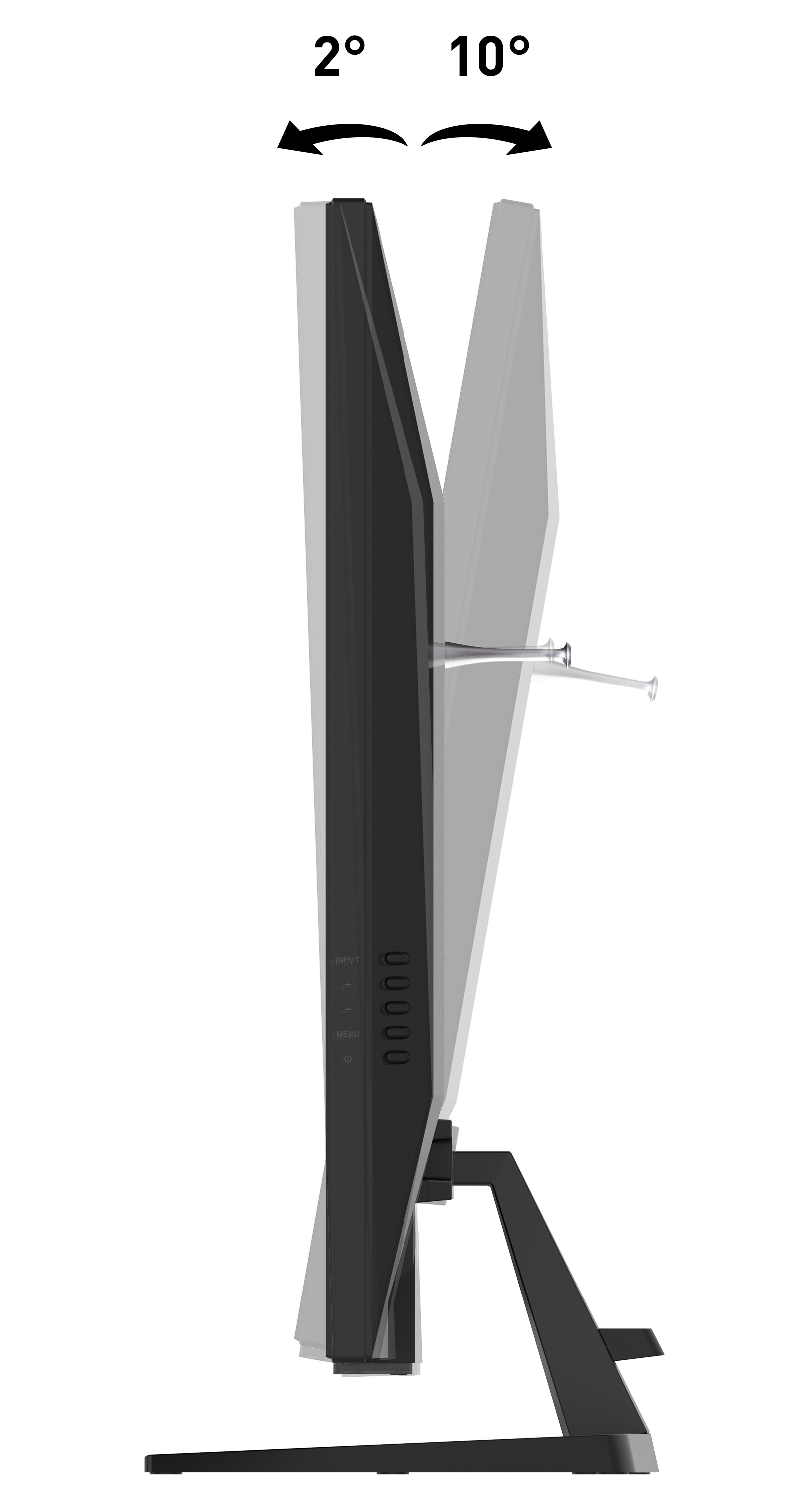 Iiyama G-MASTER G4380UHSU-B2 - LED-Monitor - 109.2 cm (43), Ansicht 3