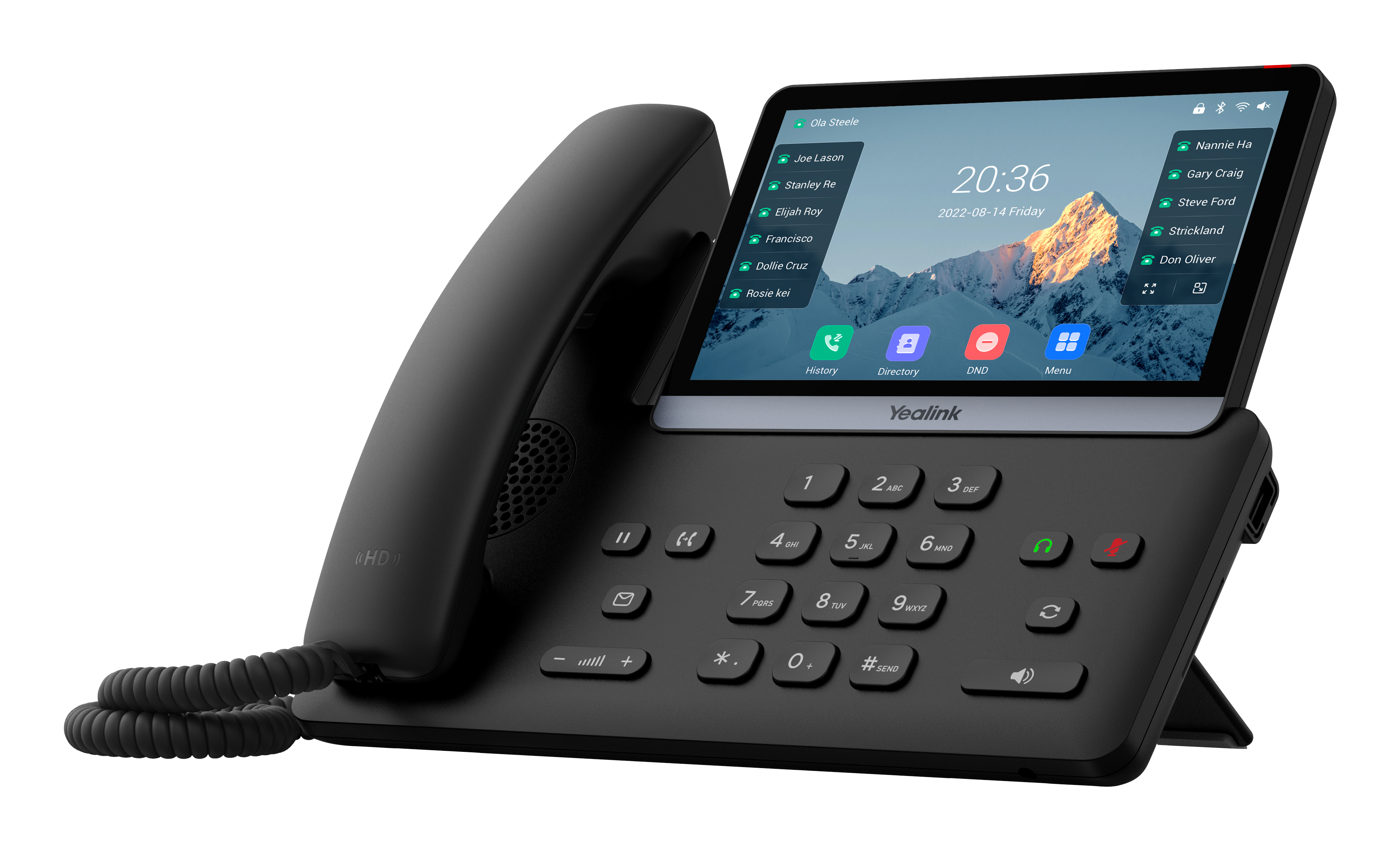 Yealink SIP-T77U IP Phone - VoIP-Telefon - Voice-Over-IP, Ansicht 2