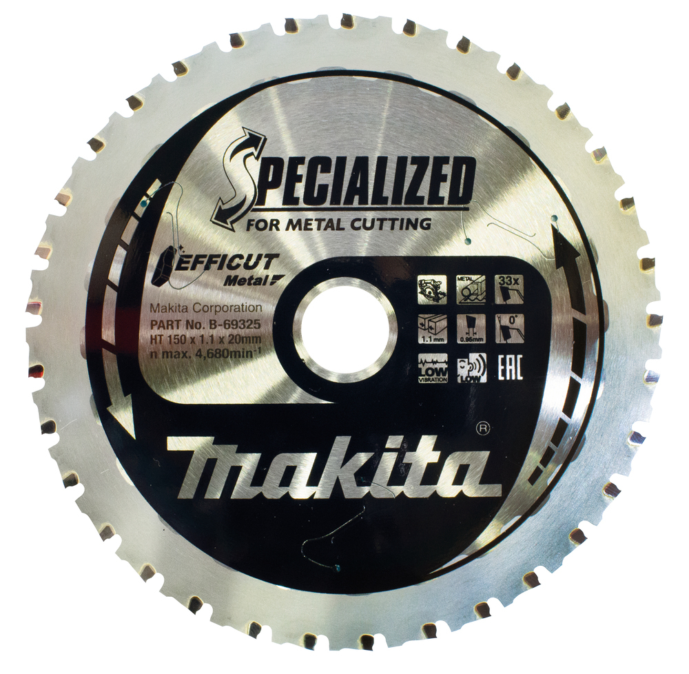 Makita Specialized EFFICUT - Kreissägeblatt - für Holz, Metall, Aluminium, Ansicht 2