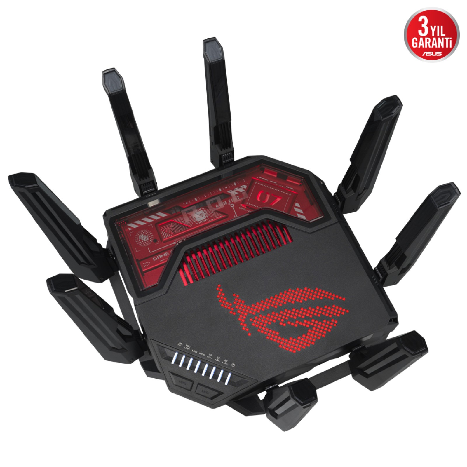 ASUS ROG Rapture GT-BE19000 - Wireless Router Switch mit 6 Ports, Ansicht 3