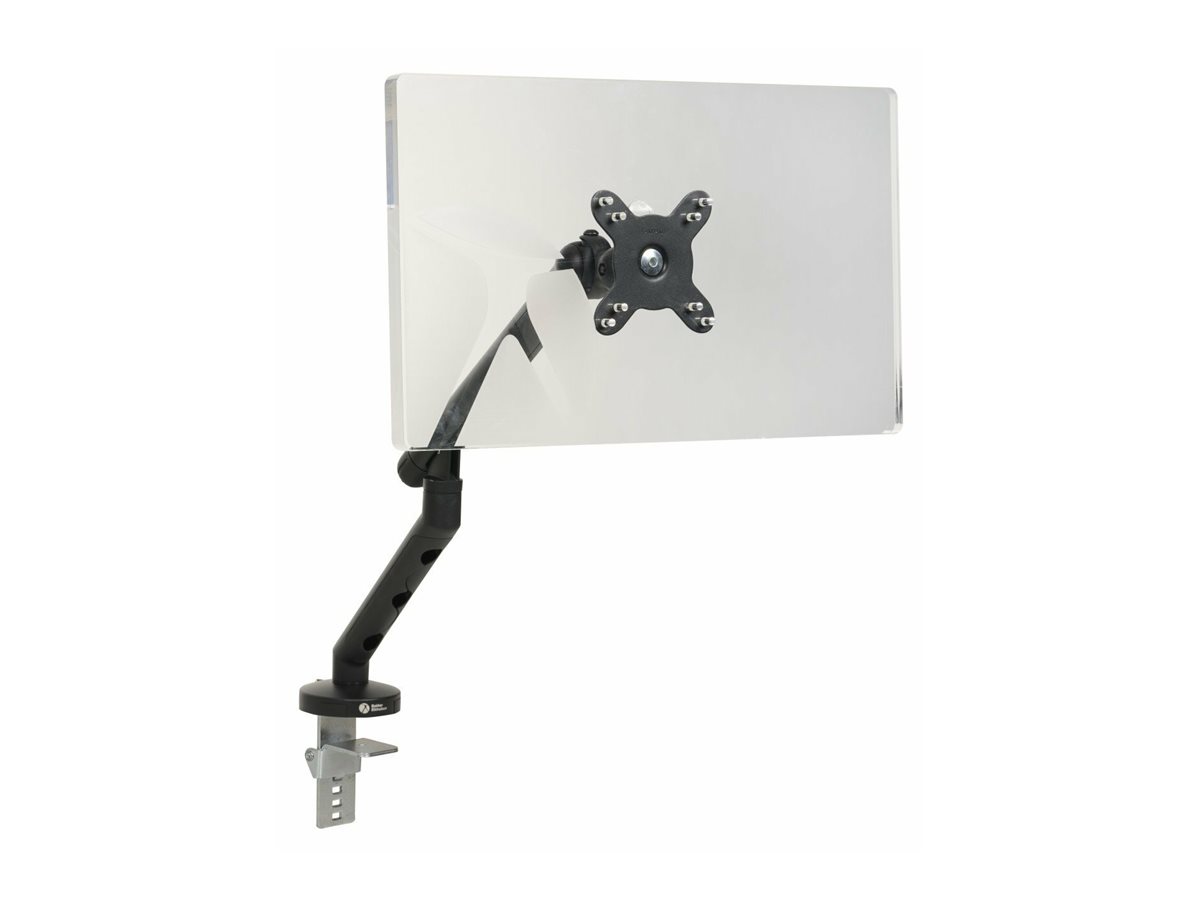 Bakker Elkhuizen Flexible Single - Befestigungskit - verstellbarer Arm - für Monitor - Aluminium - Schwarz, Ansicht 4