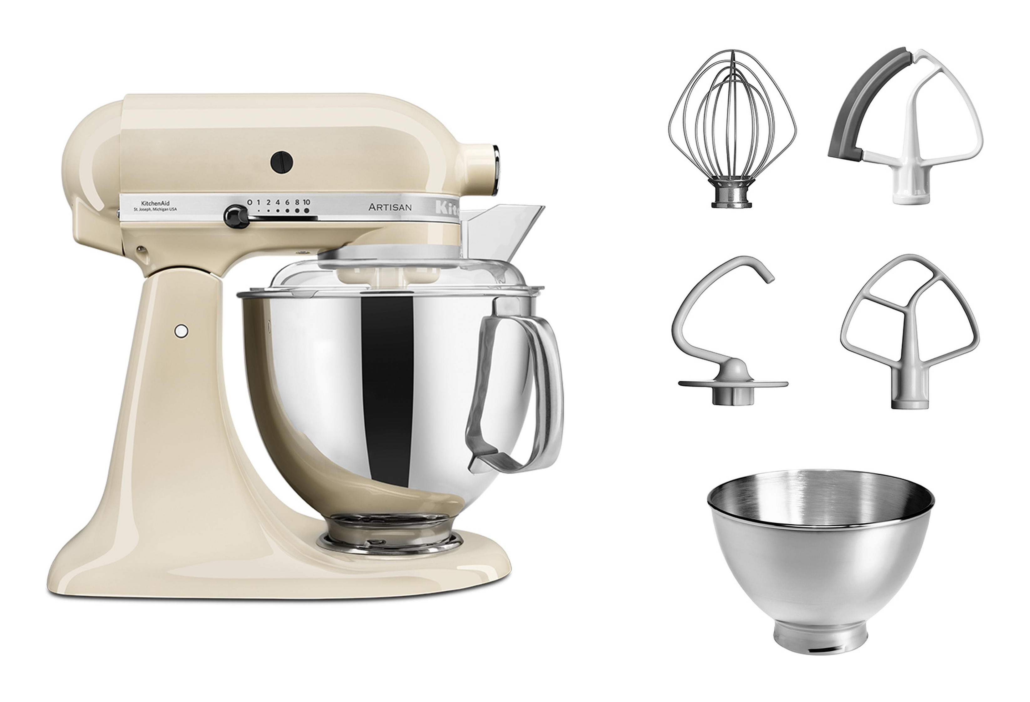 KitchenAid Artisan 5KSM175PSEAC - Küchenmaschine - Weiß, Ansicht 4