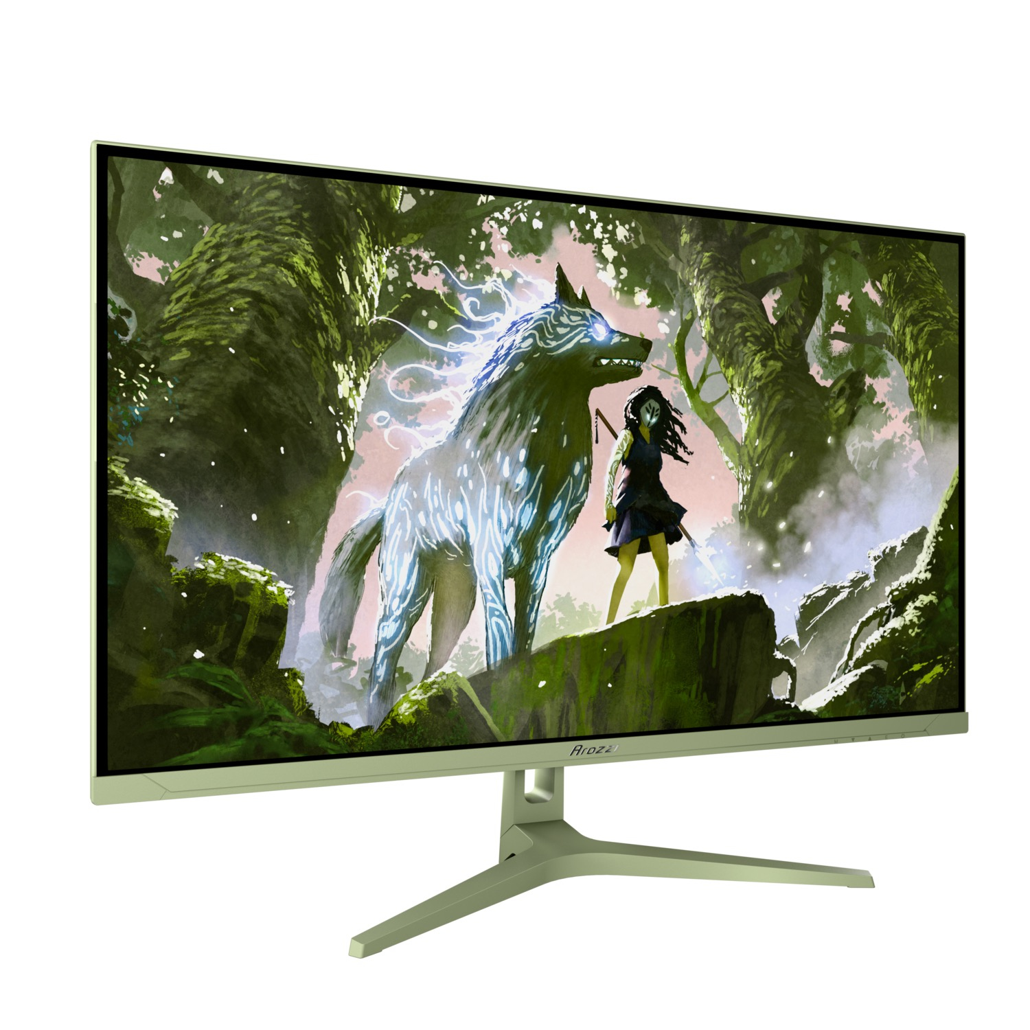Arozzi TFT Nova 32 IPS waldgrün - Flachbildschirm (TFT/LCD) - 80 cm, Ansicht 2