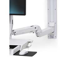 Ergotron Sit-Stand Combo Extender - Montagekomponente (Verlängerungsarm Wandschienenhalterung Armabdeckung)