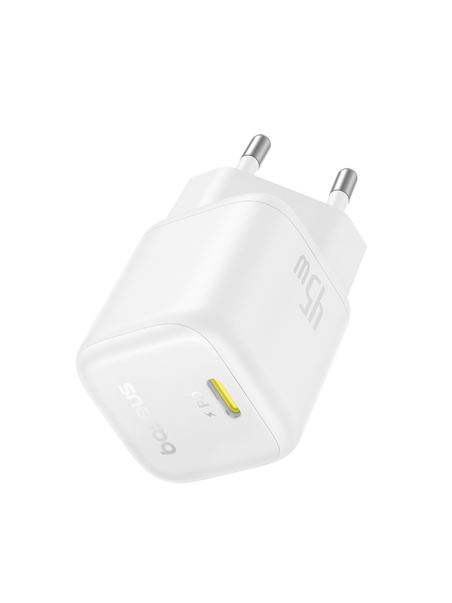 Baseus PicoGo GaN Ladegerät 45W EU Weiß, Ansicht 2