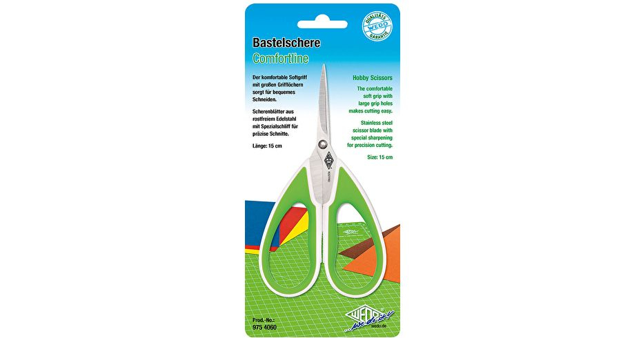 WEDO 975 4060 - Erwachsener - Gerader Schnitt - Einzelbild - Grün - Weiß - Stahl - Kunst-& Handwerksscheren, Ansicht 2