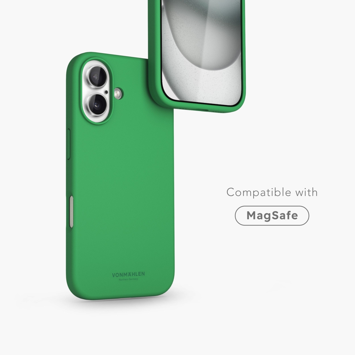 Vonmählen Soft Silicone Case for iPhone 16 Green Haven, Ansicht 2