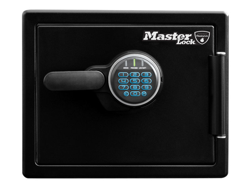 MasterLock LFW082FTC - Wandtresor - Schwarz - Code - 22,9 l - Dokument - Schmuck - Kleine Elektronik - Akku, Ansicht 3