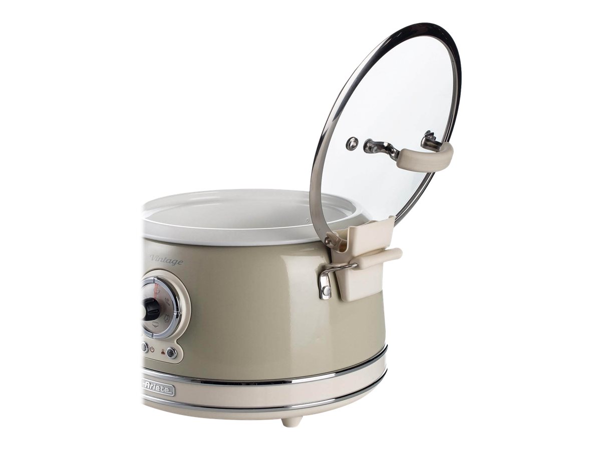 Ariete 2904CR Vintage Slow Cooker grau, Ansicht 4