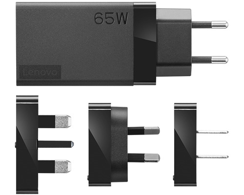 Lenovo 65W USB-C Travel Adapter - Netzteil - Wechselstrom 100-240 V, Ansicht 2