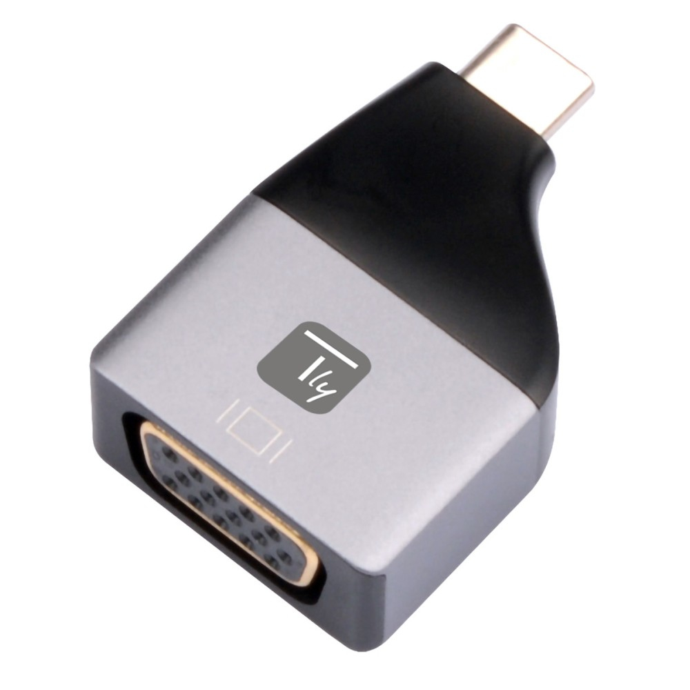 Techly Adapter USB-C M to VGA F - Adapter - Digital/Daten, Ansicht 3