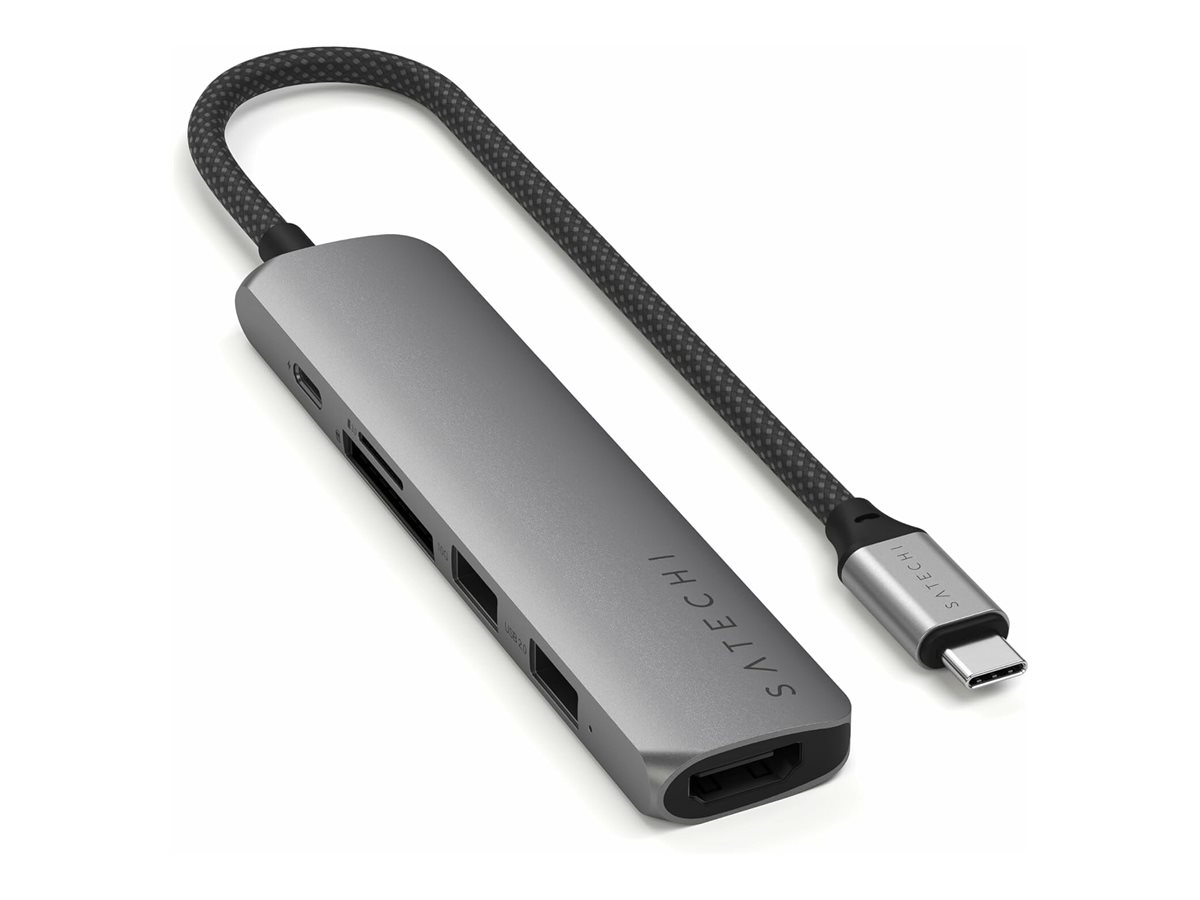 Satechi 6-in-1 - Dockingstation - USB-C 3.2 Gen 2, Ansicht 3