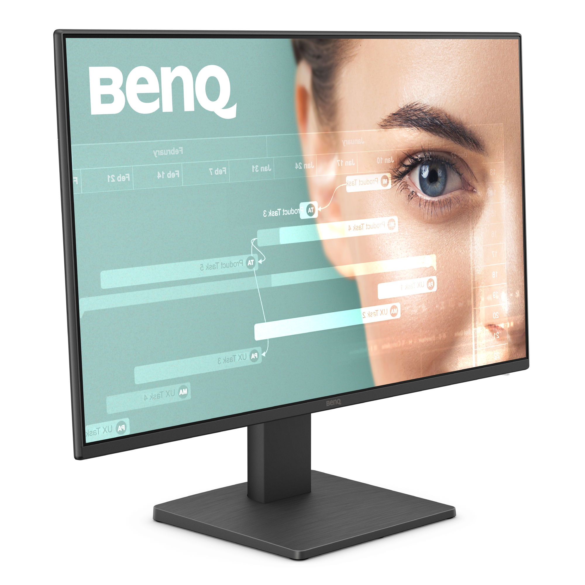 BenQ GW2491 IPS 100HZ 24IN MONITOR - 5 ms - 1.300:1, Ansicht 2