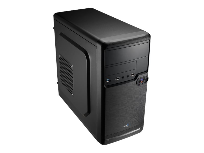 AEROCOOL ADVANCED TECHNOLOGIES AeroCool PGS Q the Compact Series QS-182 - Micro Tower - micro ATX - ohne Netzteil (ATX /