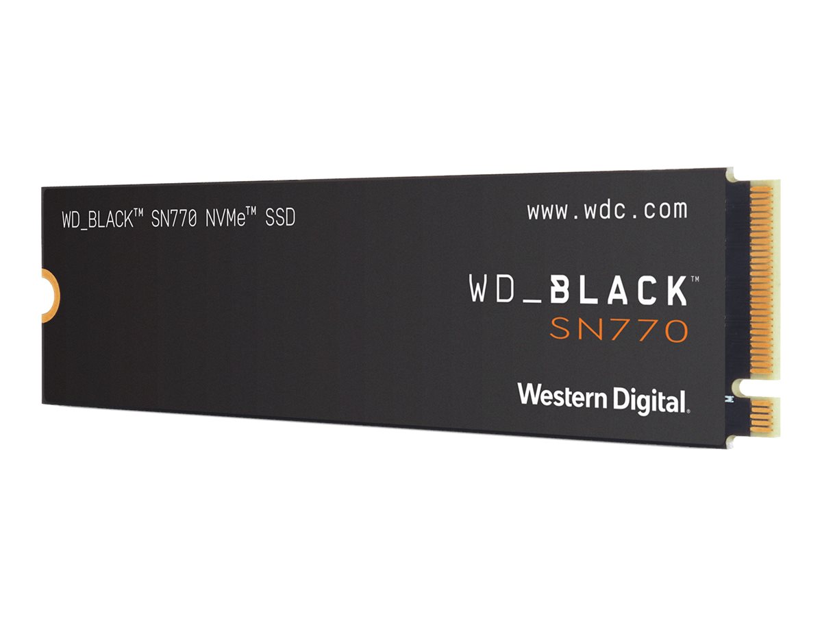 WD WD_BLACK SN770 WDS100T3X0E - 1 TB SSD - intern - M.2 2280 - PCI Express 4.0 x4 (NVMe)