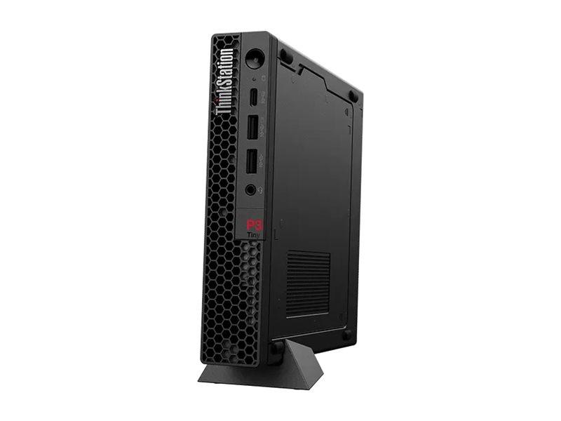 Lenovo ThinkStation P3 30H0 - Tiny - 1 x Core i7 i7-14700 / 2.1 GHz - vPro Enterprise - RAM 32 GB - SSD 1 TB - TCG Opal Encryption, NVMe, Performance - RTX A1000 - 1GbE, Wi-Fi 6E - WLAN: Bluetooth 5.1, 802.11a/b/g/n/ac/ax (Wi-Fi 6E)