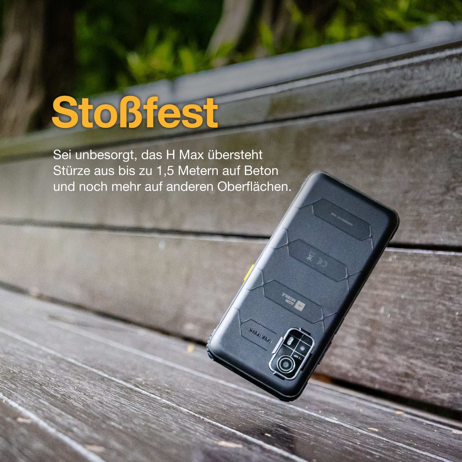 AGM Mobile H Max Outdoor Smartphone IP68/IP69K MIL-STD - Smartphone - 128 GB, Ansicht 4