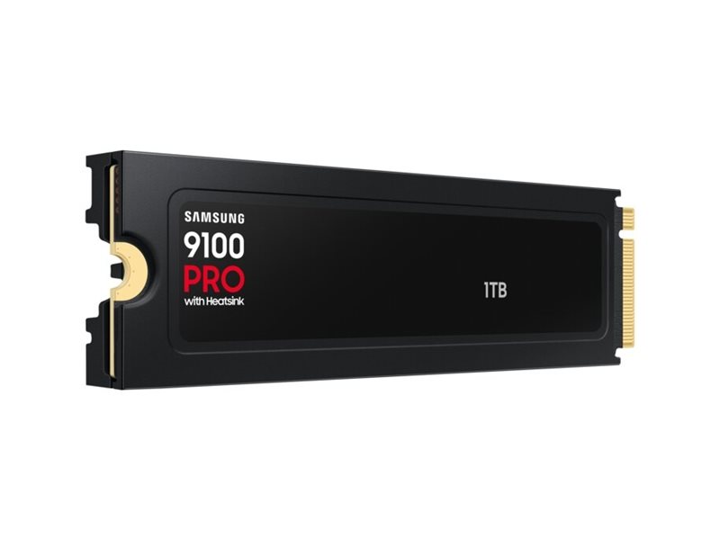 Samsung 9100 PRO MZ-VAP1T0 - SSD - verschlüsselt - 1 TB - mit Kühlkörper - intern - M.2 2280 - PCI Express 5.0 x4 (NVMe), Ansicht 4