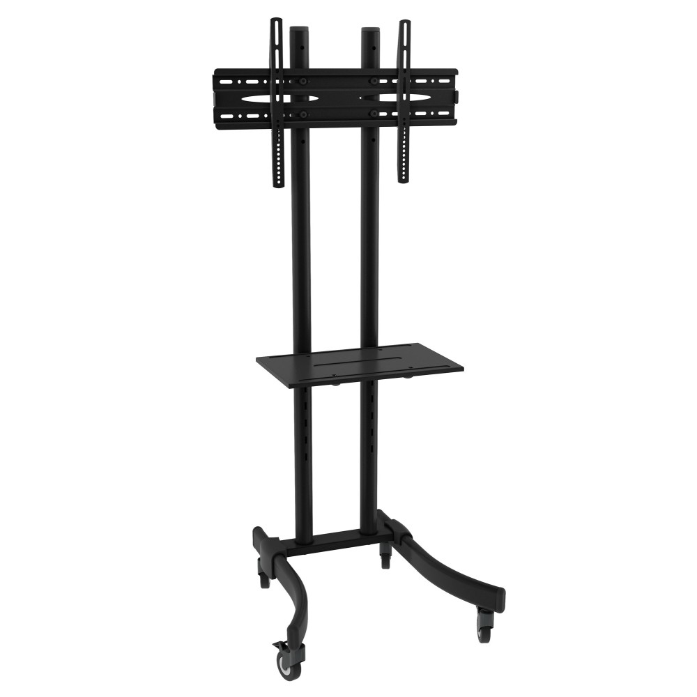 Techly Wagen - für Flachbildschirm / AV-Ausrüstung - Schwarz - Bildschirmgröße: 81.3-177.8 cm (32-70), Ansicht 2