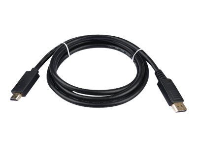 ASSMANN - Adapterkabel - DisplayPort männlich zu HDMI männlich - 3 m - Dreifachisolierung - Schwarz