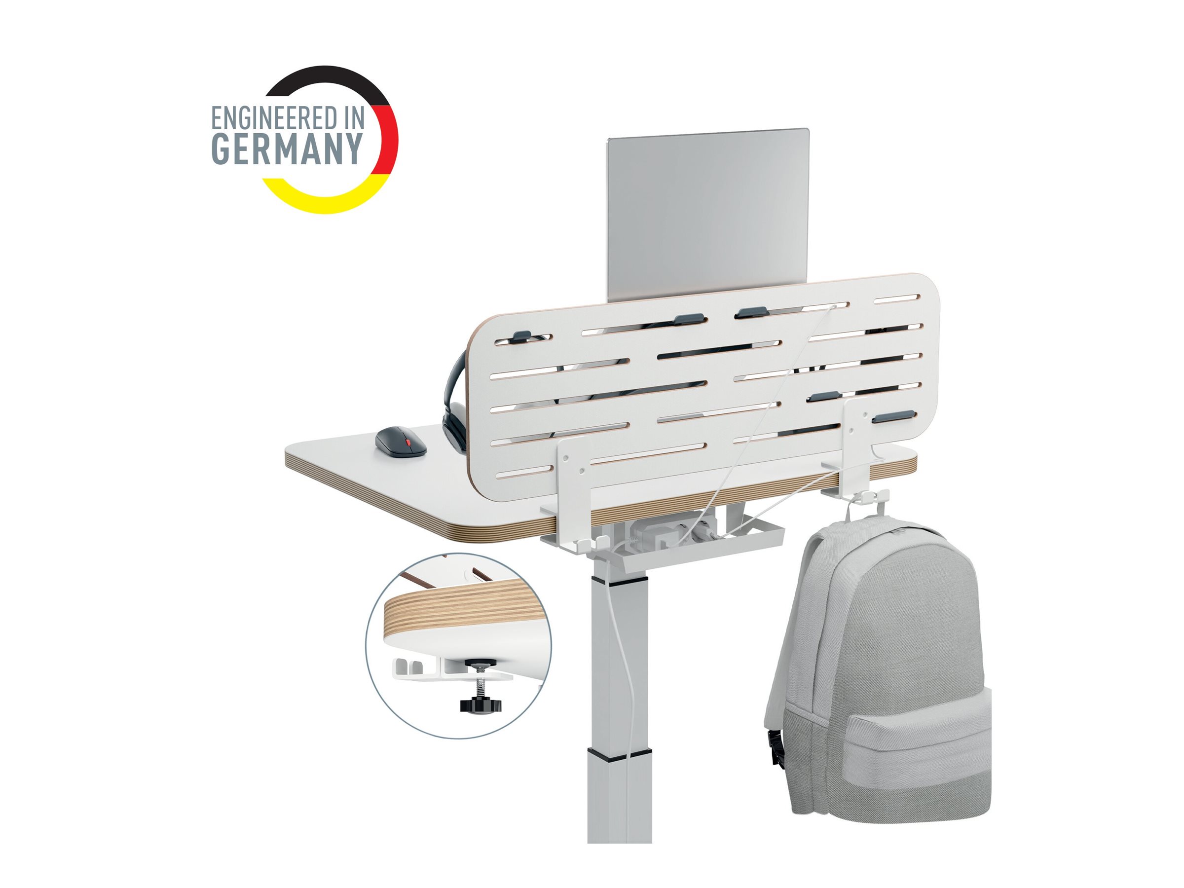 Esselte Leitz Ergo - Pegboard desk organizer - 2 Haken, Ansicht 4