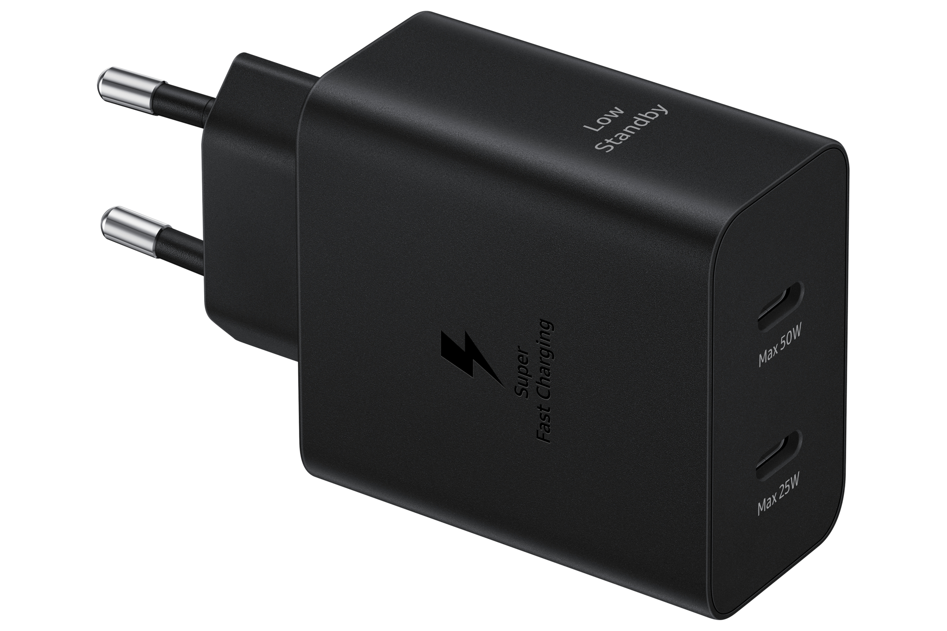 Samsung EP-T5020 - Netzteil - 50 Watt - 3 A - PD 3.0, SFC 2.0 (24 pin USB-C), Ansicht 2