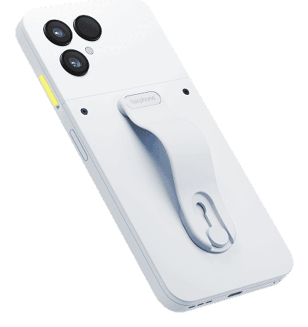 Fairphone 6 Finger Loop Cloud White, Ansicht 2