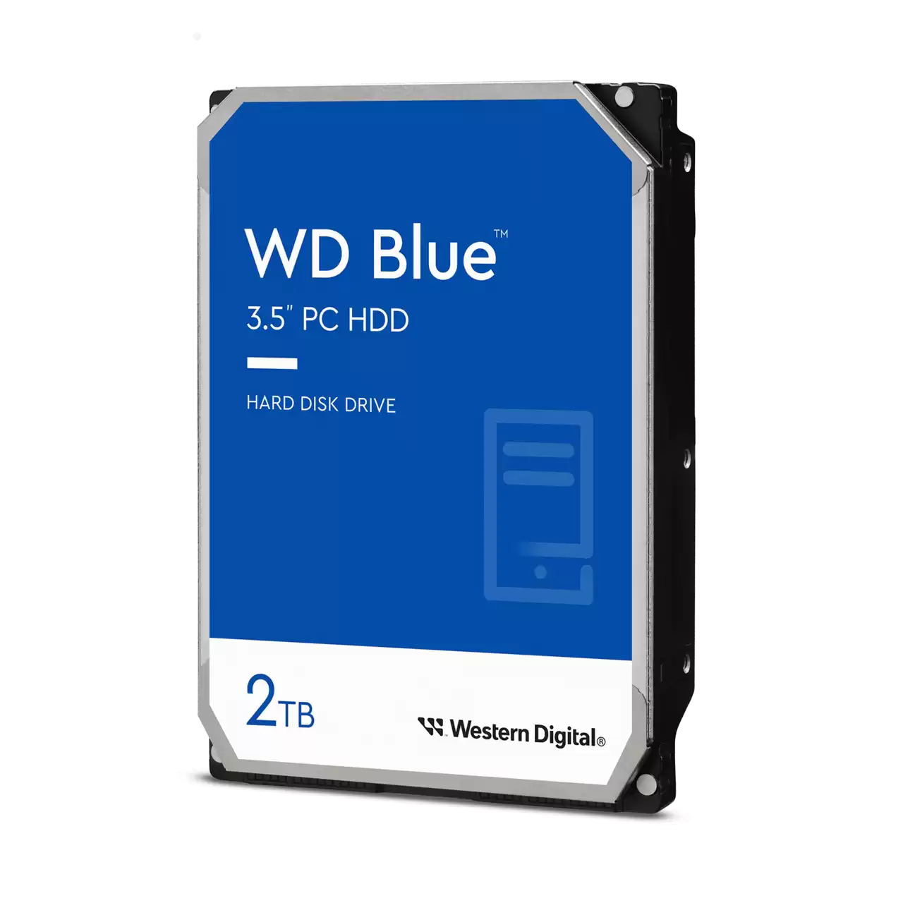 WD Blue WD20EARZ - Festplatte - 2 TB - intern - 3.5 (8.9 cm), Ansicht 2