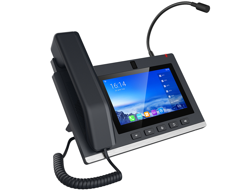Fanvil IP Telefon A308i schwarz - VoIP-Telefon - TCP/IP, Ansicht 3