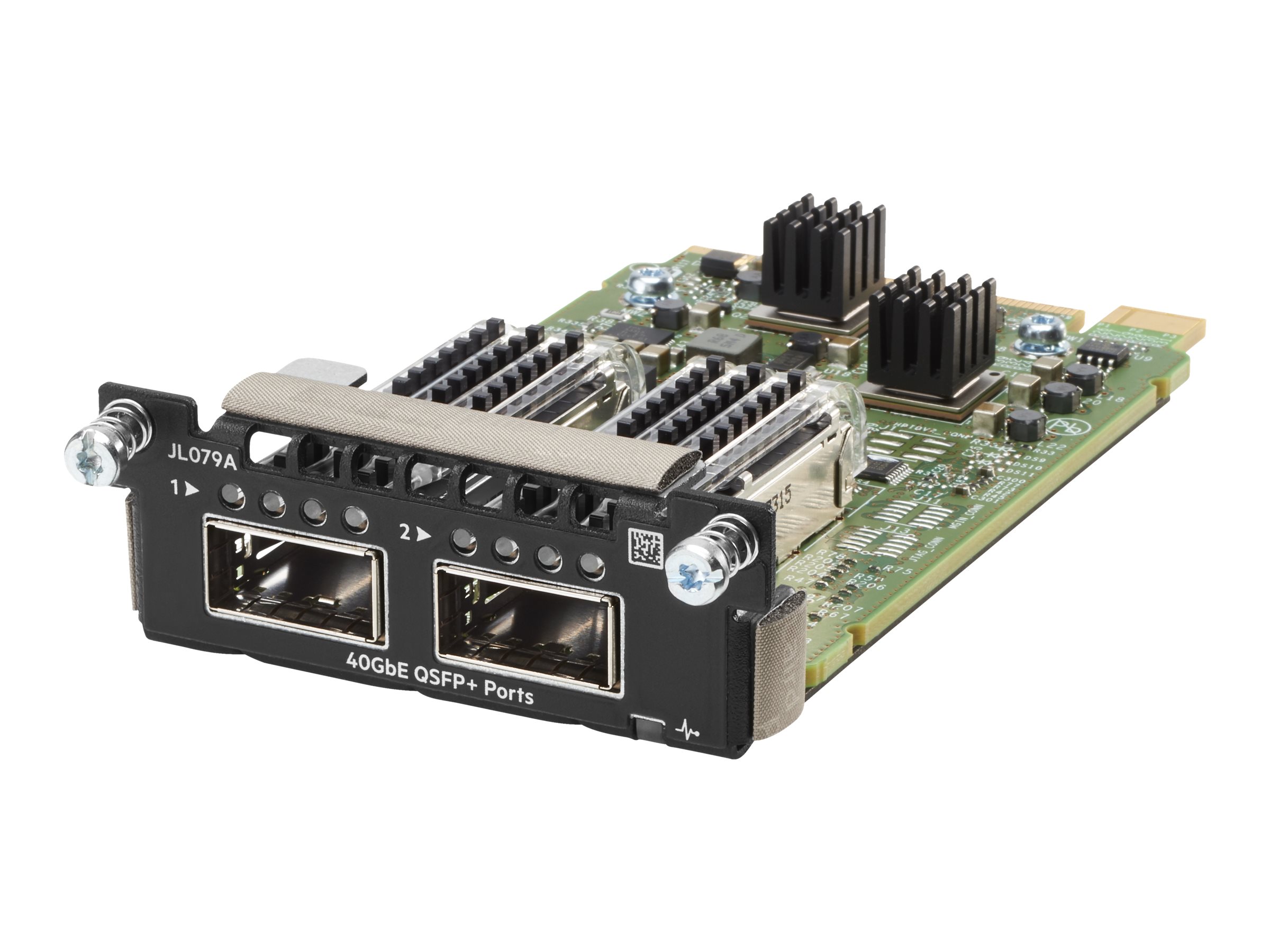 HPE Aruba - Erweiterungsmodul - 40 Gigabit QSFP+ x 2