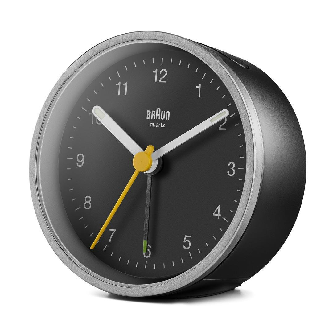 Braun BC12SB - Quarzwecker - Rund - Schwarz - Silber - 12 h - Summer - Akku, Ansicht 4