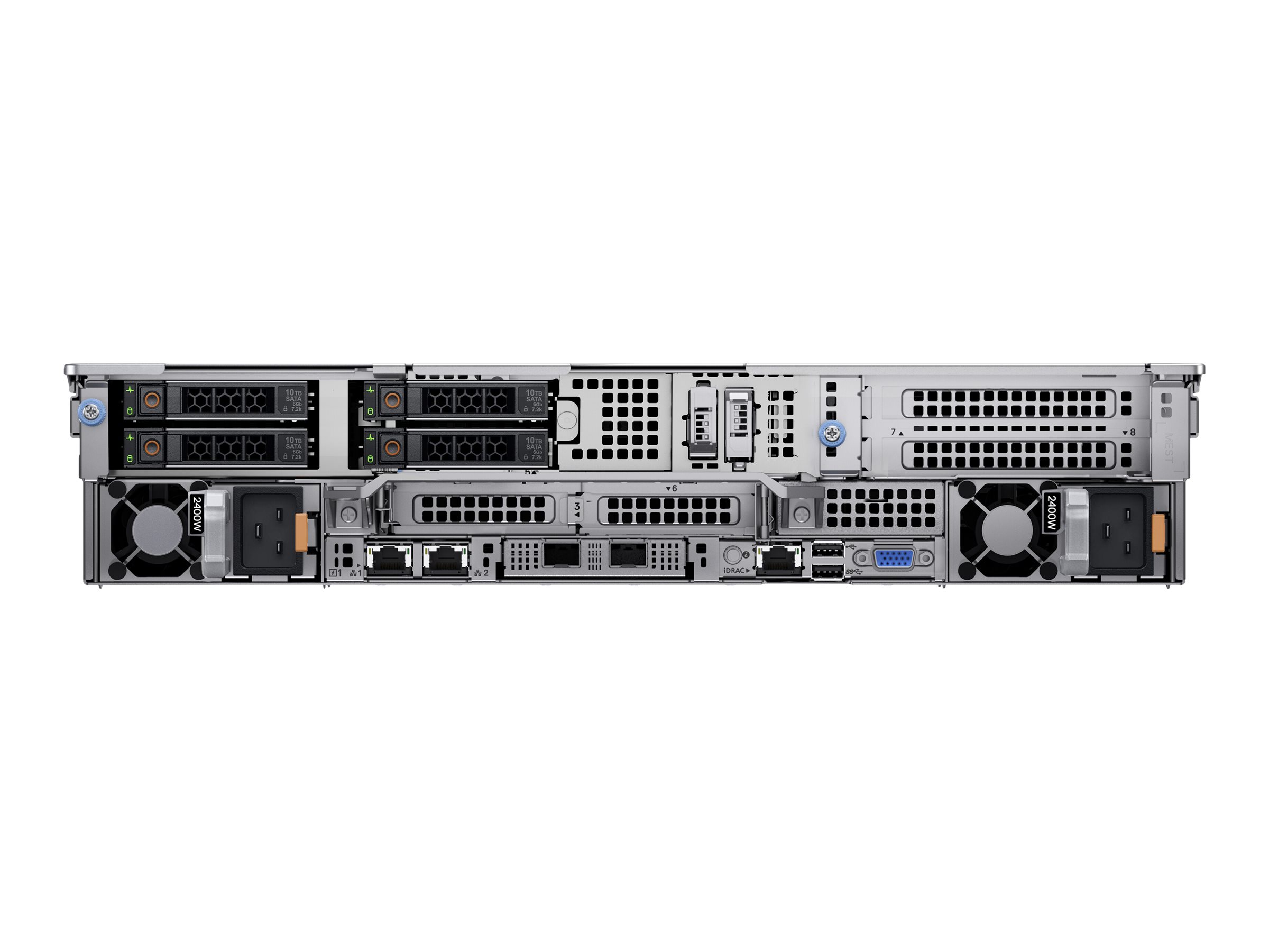Dell PowerEdge R750 - Server - Rack-Montage - 2U - zweiweg - 2 x Xeon Silver 4310 / 2.1 GHz